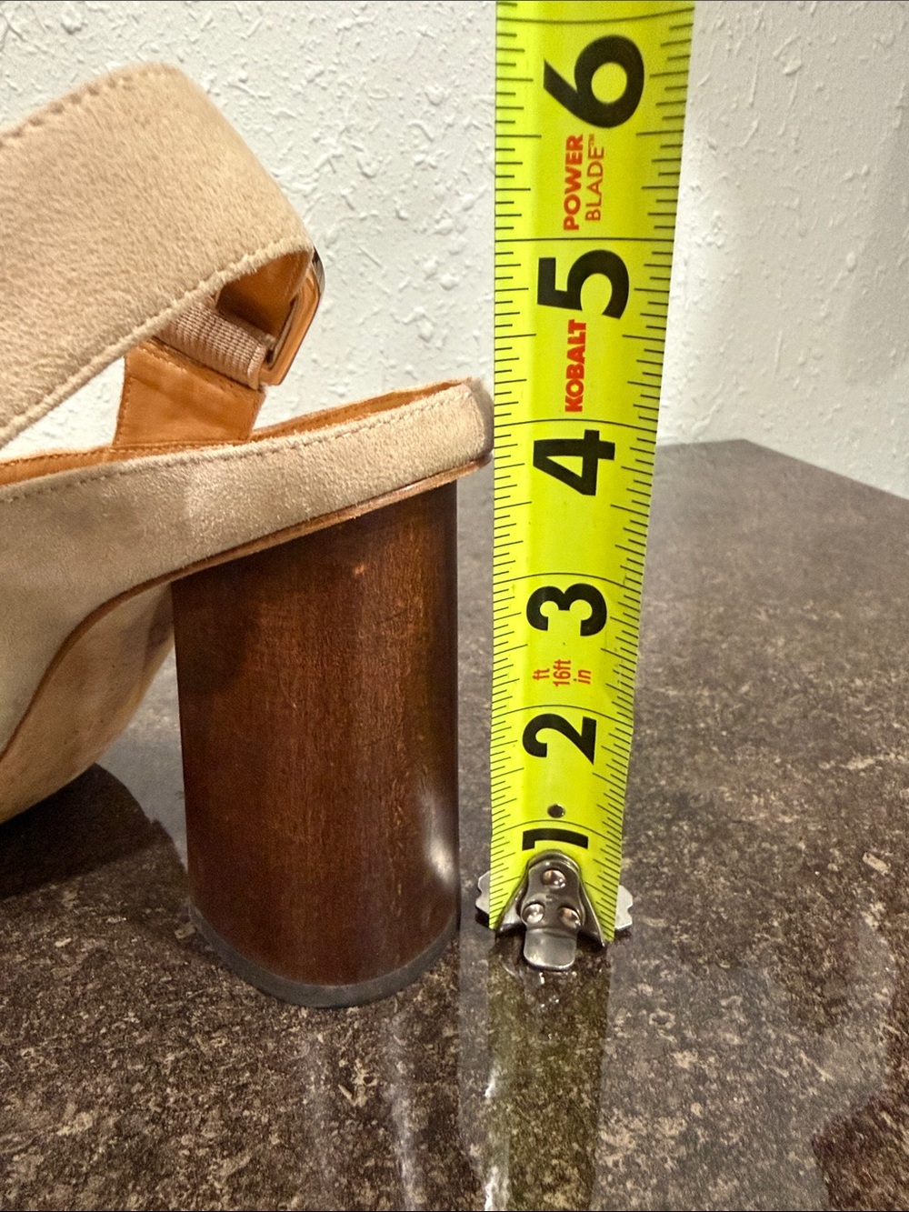 Joie Olesia Suede Block Heels Size 38 Dusty Rose - Picture 6 of 11